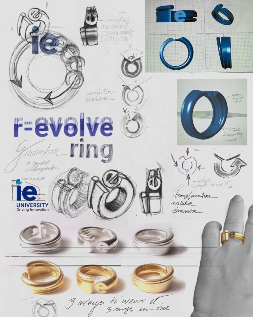 IEU graduation rings