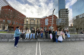 IE humanities students discovering Basque culture