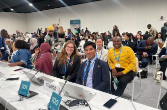 IE student at the COP29 UN Climate Change Conference