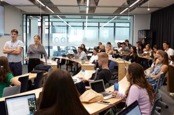 Students in Madrid Tower Classroom|Students in Madrid Tower Classroom|Double classroom Madrid Tower