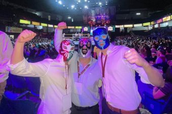 students at the business case competition in Mexico